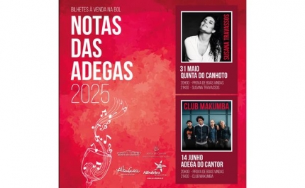 «NOTAS DAS ADEGAS» COM SUSANA TRAVASSOS  E CLUB MAKUMBA EM ALBUFEIRA