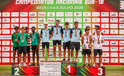 Atletas do Areias S. João convocados para o Europeu após conquista de medalhas nacionais