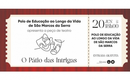 ARRANCAM A 20 DE JUNHO OS ESPETÁCULOS DE TEATRO DOS GRUPOS DOS POLOS DE EDUCAÇÃO AO LONGO DA VIDA DO CONCELHO DE SILVES
