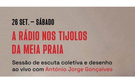 Meia Praia recebe sessão de escuta coletiva dos sons do 25 de Abril