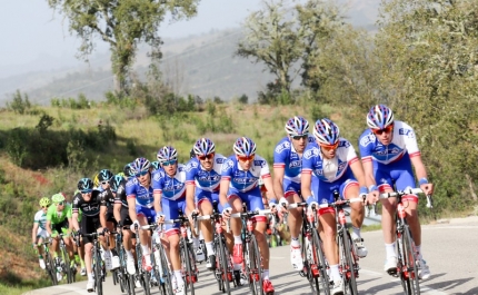 Equipa Francesa FDJ na 43.ª Volta ao Algarve