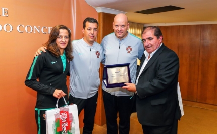 JOSÉ CARLOS ROLO DEU AS BOAS VINDAS À SELEÇÃO NACIONAL DE FUTSAL FEMININO