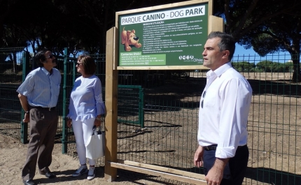 Inaugurado Parque Canino em Olhão  a pensar nos amigos de quatro patas