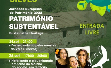 MUNICÍPIO DE SILVES ASSOCIA-SE ÀS JORNADAS EUROPEIAS DO PATRIMÓNIO COM O TEMA “PATRIMÒNIO SUSTENTÁVEL”