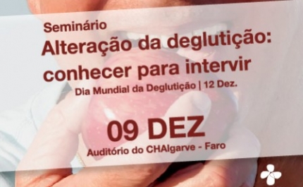 9 de dezembro | Profissionais de saúde alertam para as alterações da deglutição