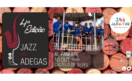 JAZZ NAS ADEGAS RECEBE AL-FANFARE 