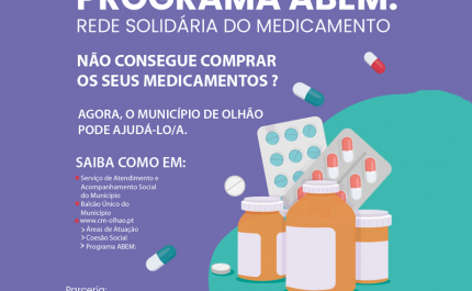  Munícipes olhanenses já podem solicitar comparticipação dos medicamentos