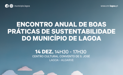 Encontro | «Encontro Anual de Boas Práticas de Sustentabilidade do Município de Lagoa»