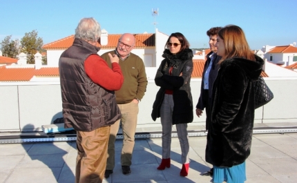 Obras do futuro Lar de Altura seguem a bom ritmo