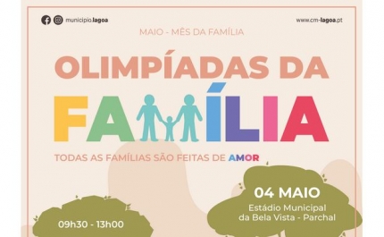 Maio - Mês da Família | Olimpíadas da Família 