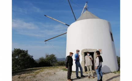 São Brás de Alportel assinalou Dia Nacional dos Moinhos, com visita ao Moinho do Bengado