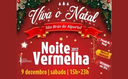 Em São Brás de Alportel, a Noite Vermelha de 2017 vem carregada de descontos, sorteios e muita animação!