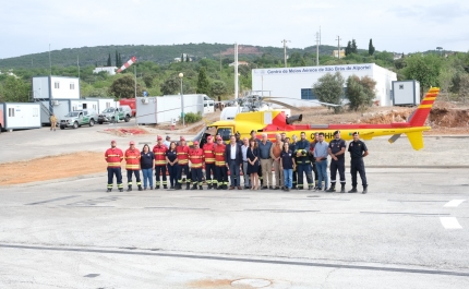 Centro de Meios Aéreos de São Brás de Alportel entra hoje em funcionamento