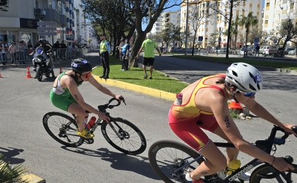 Quarteira: Maria Tomé reforça confiança rumo ao ciclo olímpico após a prata na Taça da Europa de Triatlo Elites Femininos 