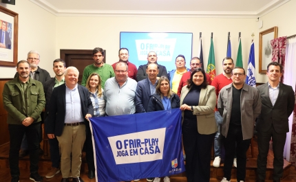 «O fair-play joga em casa» chegou ao Município de Tavira