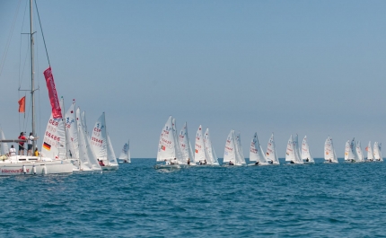 VELAS DE TODO O MUNDO NO HORIZONTE DE VILAMOURA