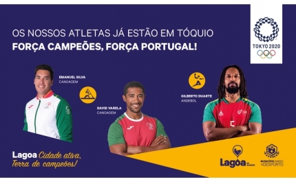 Lagoa presente nos Jogos Olímpicos de Tóquio 