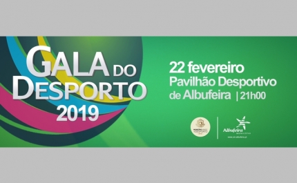 ANA CABECINHA E JORGE BRAZ PRESENTES NA GALA DO DESPORTO 2019