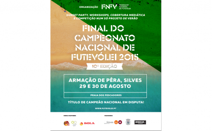 Final do Campeonato Nacional de Futevólei acontece em Armação de Pêra