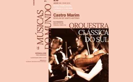 Orquestra Clássica do Sul dá concerto no Revelim de St. António em Castro Marim