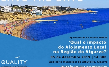 ALBUFEIRA ACOLHE APRESENTAÇÃO DE ESTUDO SOBRE O IMPACTO DO ALOJAMENTO LOCAL NO ALGARVE