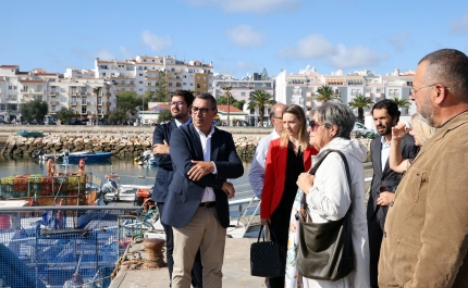 Lagos recebeu a visita da Secretária de Estado das Pescas