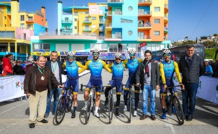 THOMAS PIDCOCK VENCEU A 4a ETAPA DA 49a VOLTA AO ALGARVE QUE LIGOU ALBUFEIRA AO ALTO DO MALHÃO