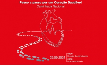 Sobreviventes de Enfarte Agudo do Miocárdio caminham para manter a saúde do coração