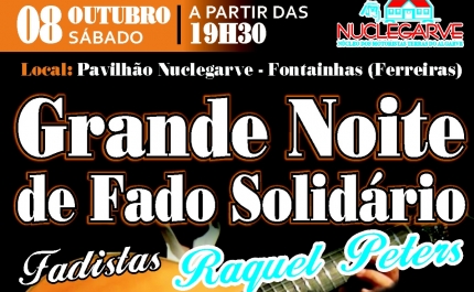 Grande Noite de Fado Solidário nas Fontainhas