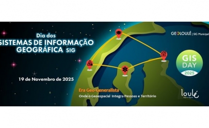 DIA DOS SISTEMAS DE INFORMAÇÃO GEOGRÁFICA  ASSINALADO EM LOULÉ