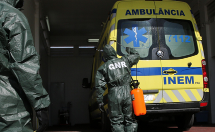 COVID-19: GNR descontaminou cerca de 1700 ambulâncias e 50 instalações