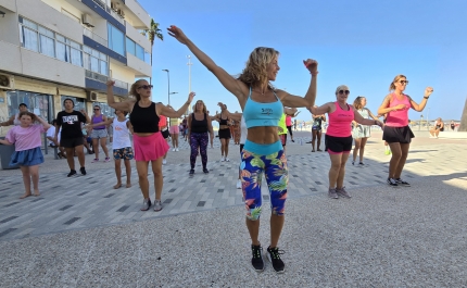 Quarteira eletrizada com Freedance pela frenética Sónia Melo
