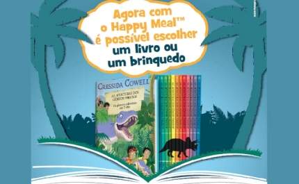 McDonald s® oferece livros em permanência com o Happy Meal™