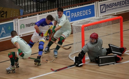 Portugal goleia Andorra por 12-1 no Europeu de hóquei em patins