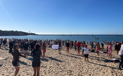 Ferragudo recebe 18.º Banho de Mar no primeiro dia de 2026