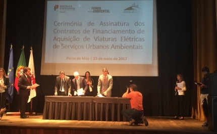 Contrato de Financiamento assinado para Veículos Elétricos Municipais 