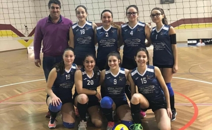 ATLÉTICO CLUBE DE ALBUFEIRA SAGRA-SE CAMPEÃ REGIONAL DE VOLEIBOL EM JUVENIS FEMIMINOS