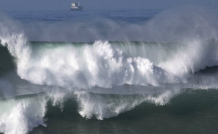 Autoridade Marítima e Marinha alertam: mar agitado e ondulação forte nos próximos dias