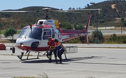 DOMINADO PELAS 19:25 O INCÊNDIO RURAL MONCHIQUE/PORTIMÃO 
