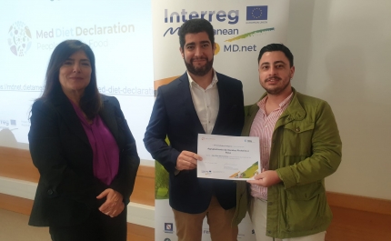Agrupamento de Escolas Pinheiro e Rosa participa no Projeto Med Diet Declaration