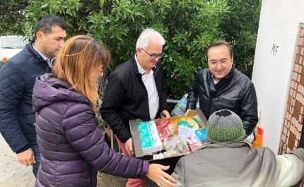 CABAZ SOLIDÁRIO AQUECE LARES SÃO-BRASENSES  NESTE NATAL