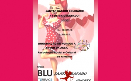 Almancil | Jantar Safado Solidário apoia Associação Social e Cultural de Almancil