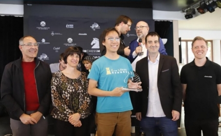 Chun Ng, xadrezista das Torres de Loulé, vence Torneio Internacional de Menorca, em Espanha