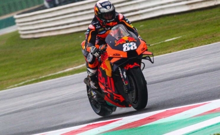 MotoGP/Portugal: Centenas de motociclistas «escoltam» Miguel Oliveira de Almada ao Algarve