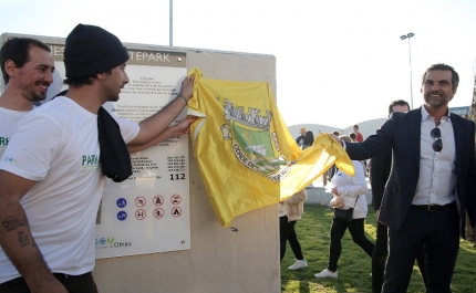 Olhão inaugurou um dos  melhores skate parks do País
