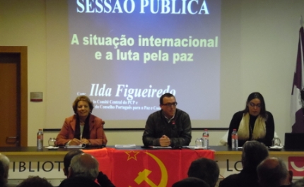 PCP/Loulé | SESSÃO PÚBLICA SOBRE A SITUAÇÃO INTERNACIONAL