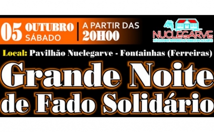 Grande Noite de Fado Solidário   