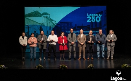 Lagoa homenageia trabalhadores que se aposentaram e trabalhadores que completaram 25, 30 e 40 anos de casa