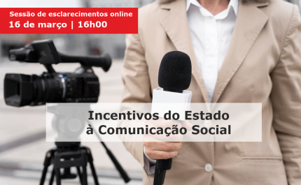 CCDR Algarve promove sessão de esclarecimento sobre o Regime de Incentivos do Estado à Comunicação Social