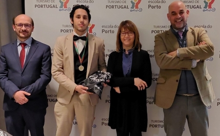 ALUNO DA ESCOLA HOTELARIA E TURISMO DO ALGARVE VENCE COMPETIÇÃO DE   COZINHEIRO APRENDIZ EM INTERESCOLAS 
